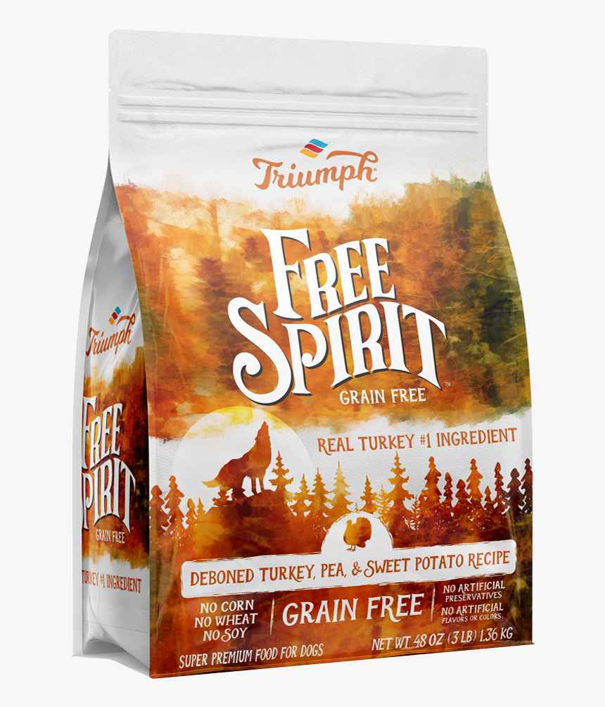 Triumph Dog Free Spirit 3lb - Triumph Grain Free Dog Food, HD Png Download, Free Download