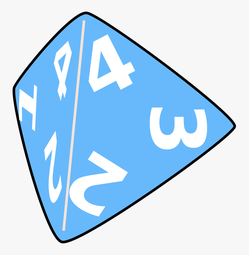 Dice Game Png Images - 4 Sided Die Png, Transparent Png, Free Download