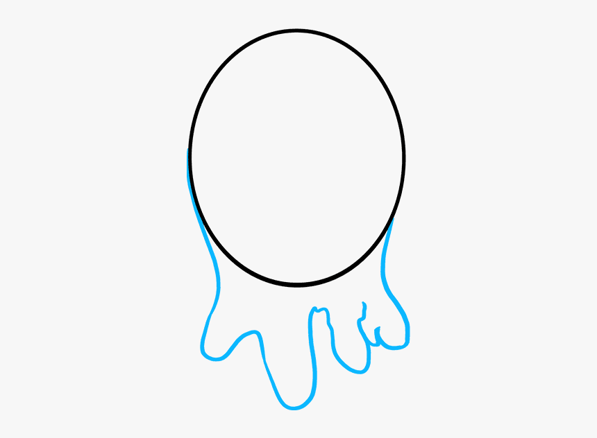 How To Draw Slime - Slime Drawing Easy, HD Png Download, Free Download