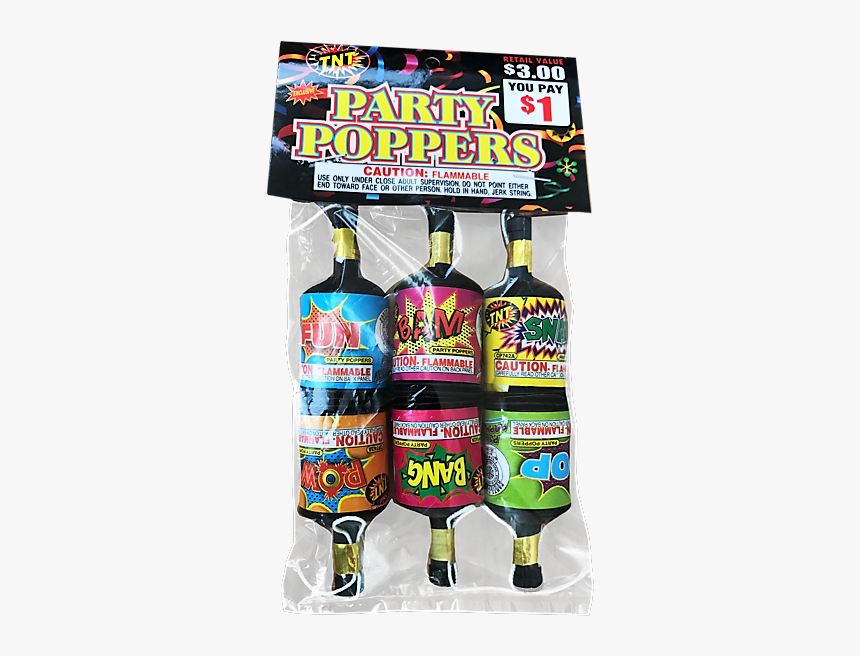 Party Poppers - Party Popper Mini String, HD Png Download, Free Download