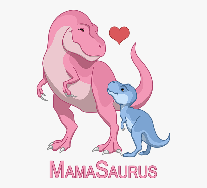 Mommy And Baby Dinosaur, HD Png Download, Free Download