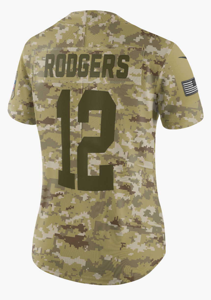 Green Bay Packers Ladies Nike Limited Jersey - Packers Army Jersey, HD ...