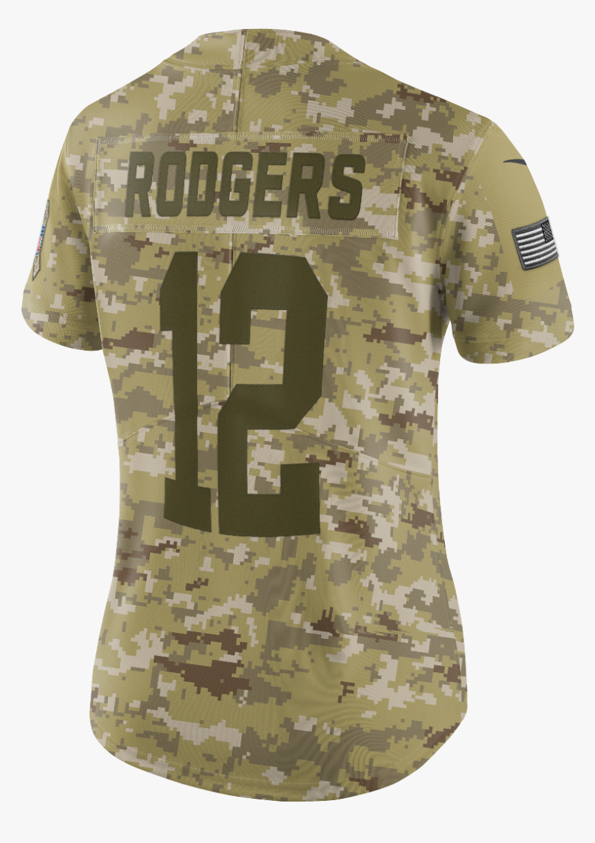 Green Bay Packers Ladies Nike Limited Jersey - Packers Army Jersey, HD Png Download, Free Download