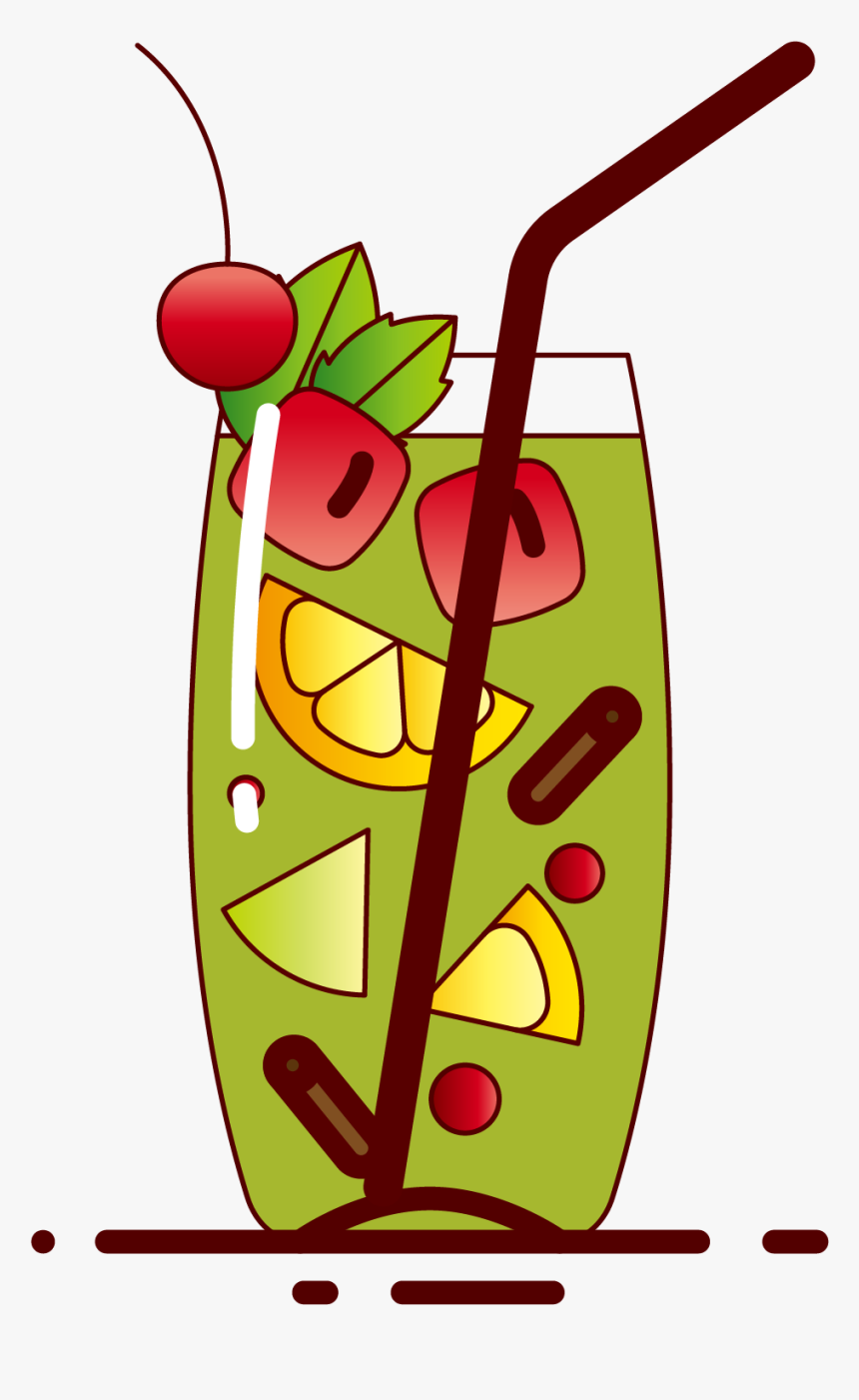 Ice Cream Juice Green Tea Iced Tea Drink, HD Png Download, Free Download