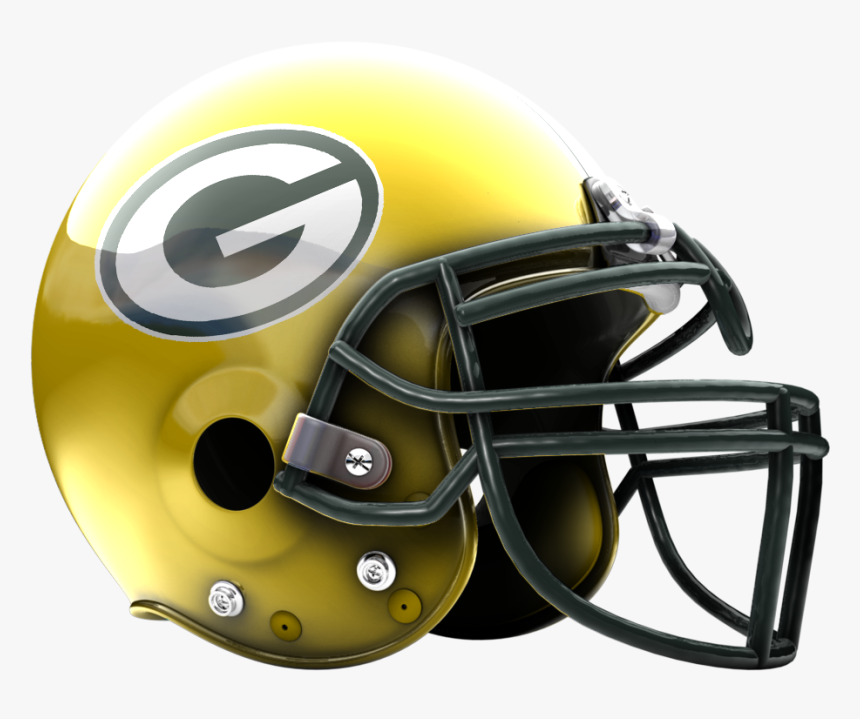 Transparent Green Bay Packers Helmet Png - Football Helmet Template, Png Download, Free Download