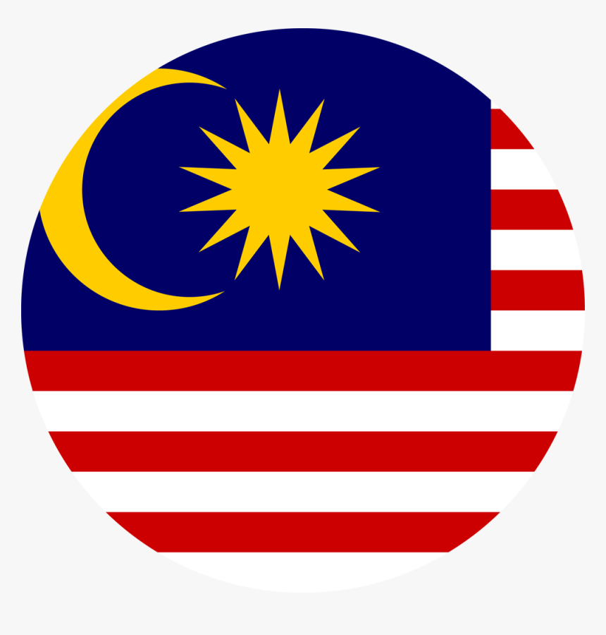 Malaysia Flag Circle Png Clipart , Png Download - Malaysia Flag Circle Png, Transparent Png, Free Download