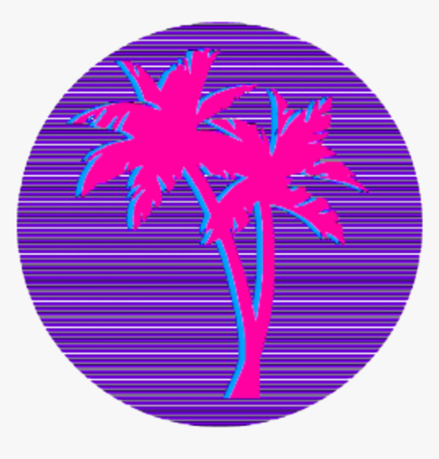 Summer Tumblr Png - Transparent Neon Palm Tree, Png Download, Free Download