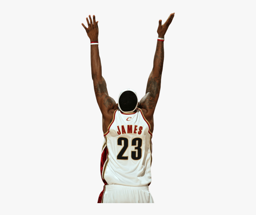Lebron James Arms In The Air - Lebron Arms Png, Transparent Png, Free Download