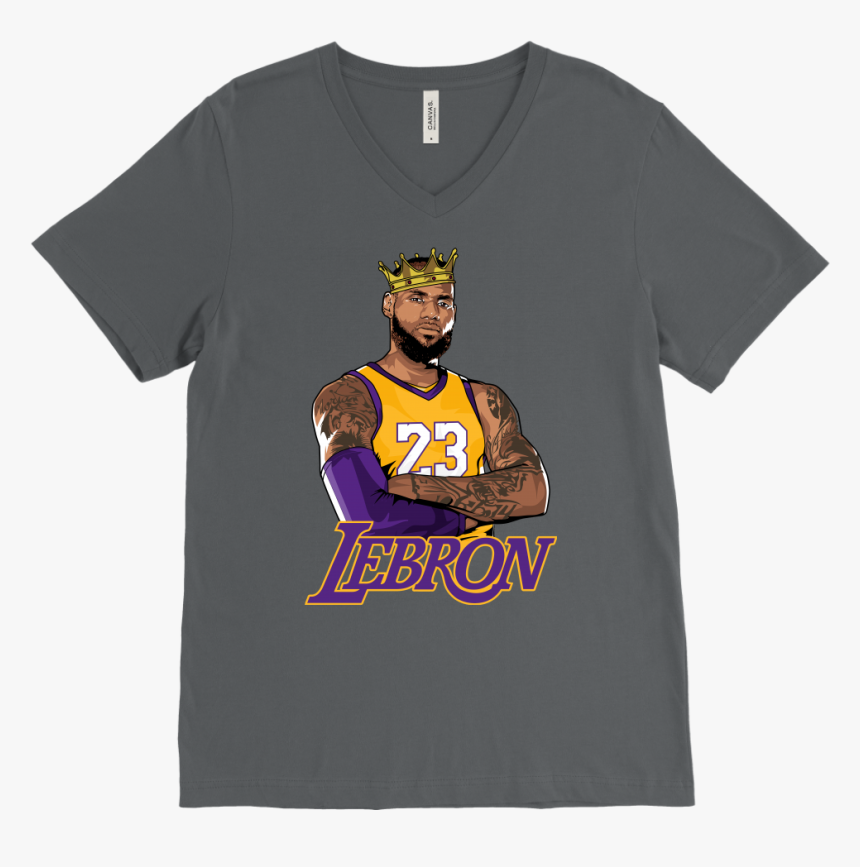 Lebron Logo V-neck"
 Class="lazy - T-shirt, HD Png Download, Free Download