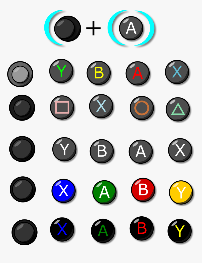 Transparent Xbox - Xbox Controller Buttons Png, Png Download, Free Download