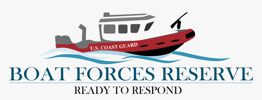 Boat Force Reserve Logo - Coast Guard Logo Boat, HD Png Download, Free Download