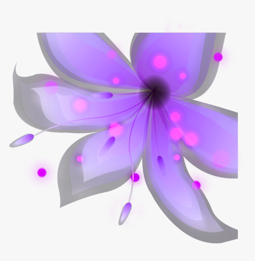 Transparent Glow Clipart - Floral Design, HD Png Download, Free Download