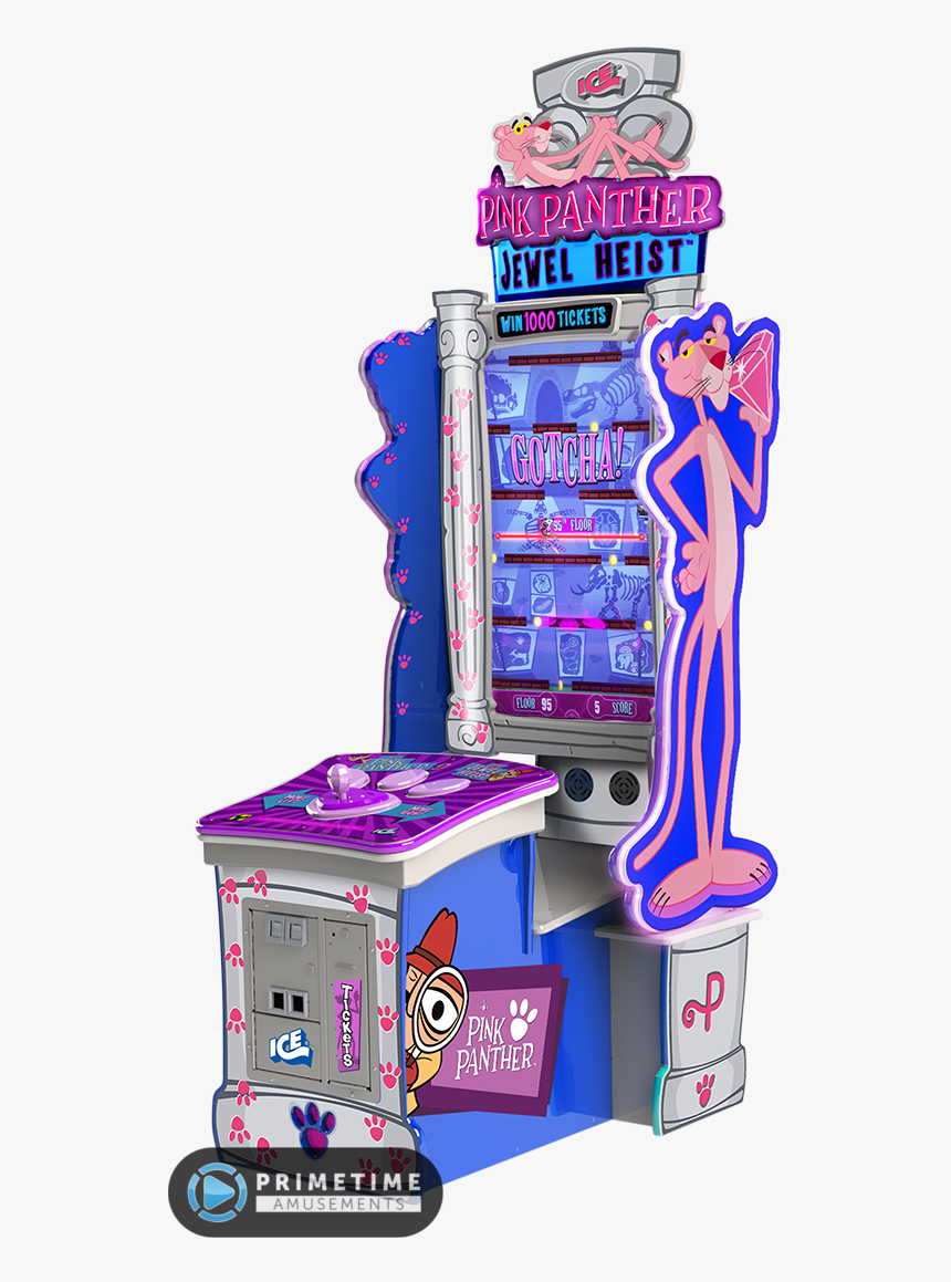 Pink Panther Jewel Heist Video Redemption Arcade Game - Pink Panther Jewel Heist, HD Png Download, Free Download