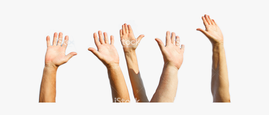 Clip Art Hands Reaching Up - Raise The Roof Hands, HD Png Download, Free Download