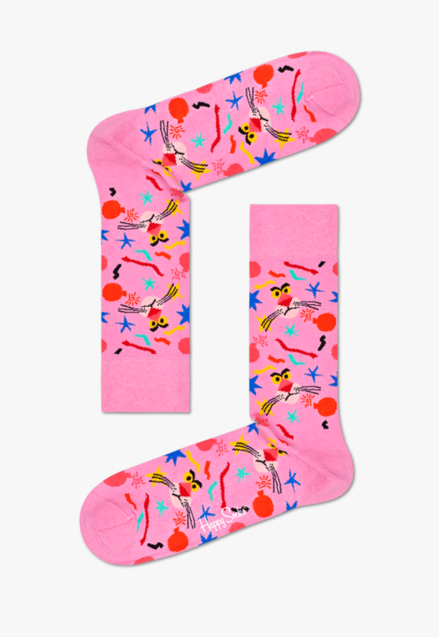 Pink Panther Happy Socks, HD Png Download, Free Download
