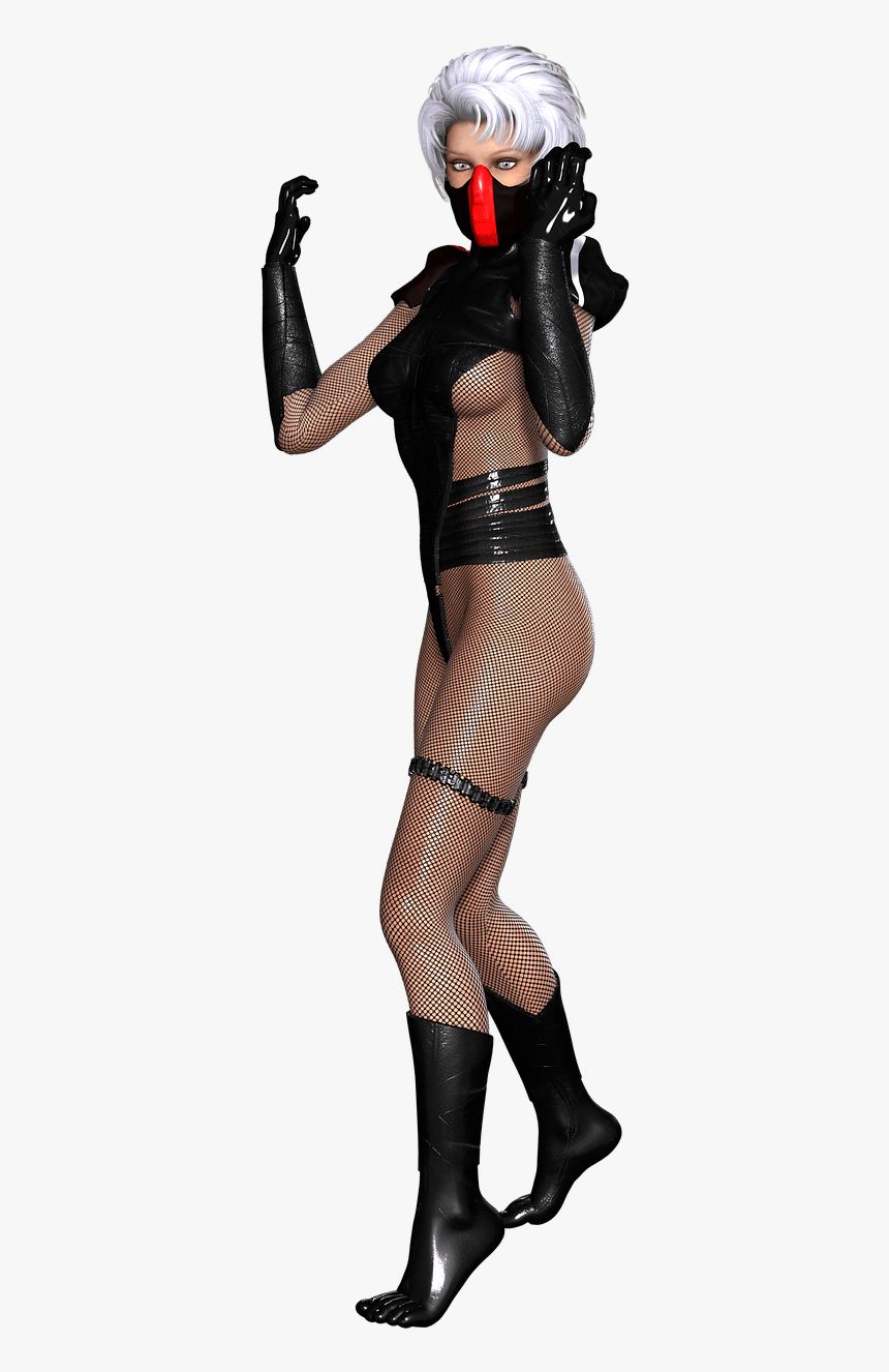 Woman Ninja Hands Up Clip Arts - Cosplay, HD Png Download, Free Download