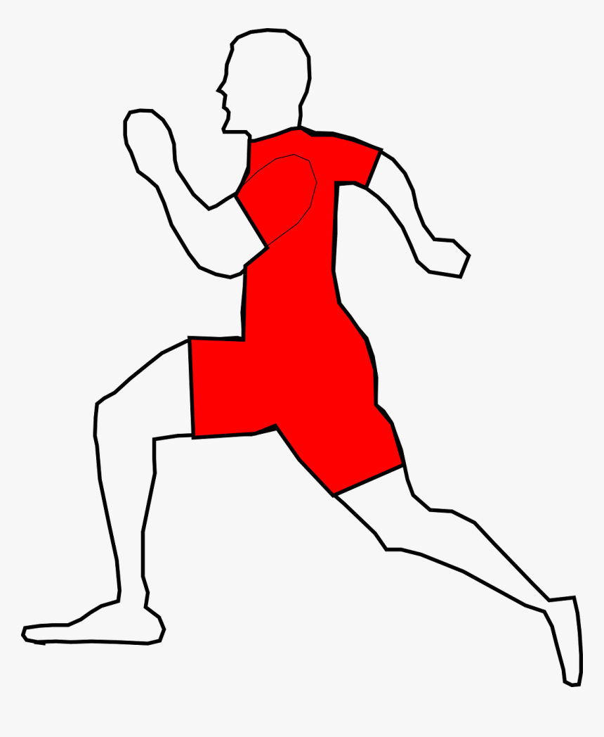 Man Running Clipart, HD Png Download, Free Download