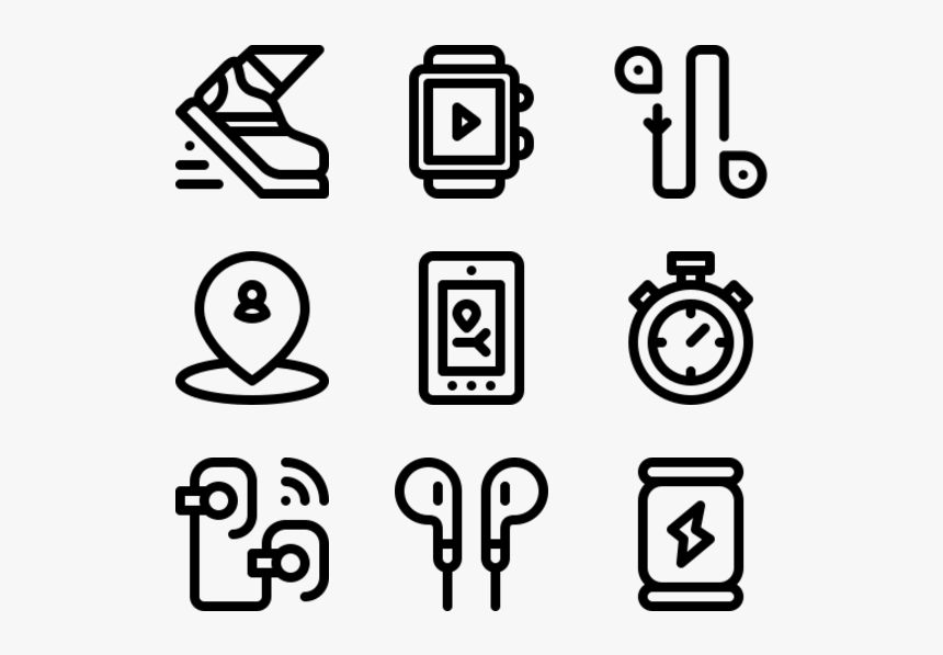 Running - Math Icons, HD Png Download, Free Download