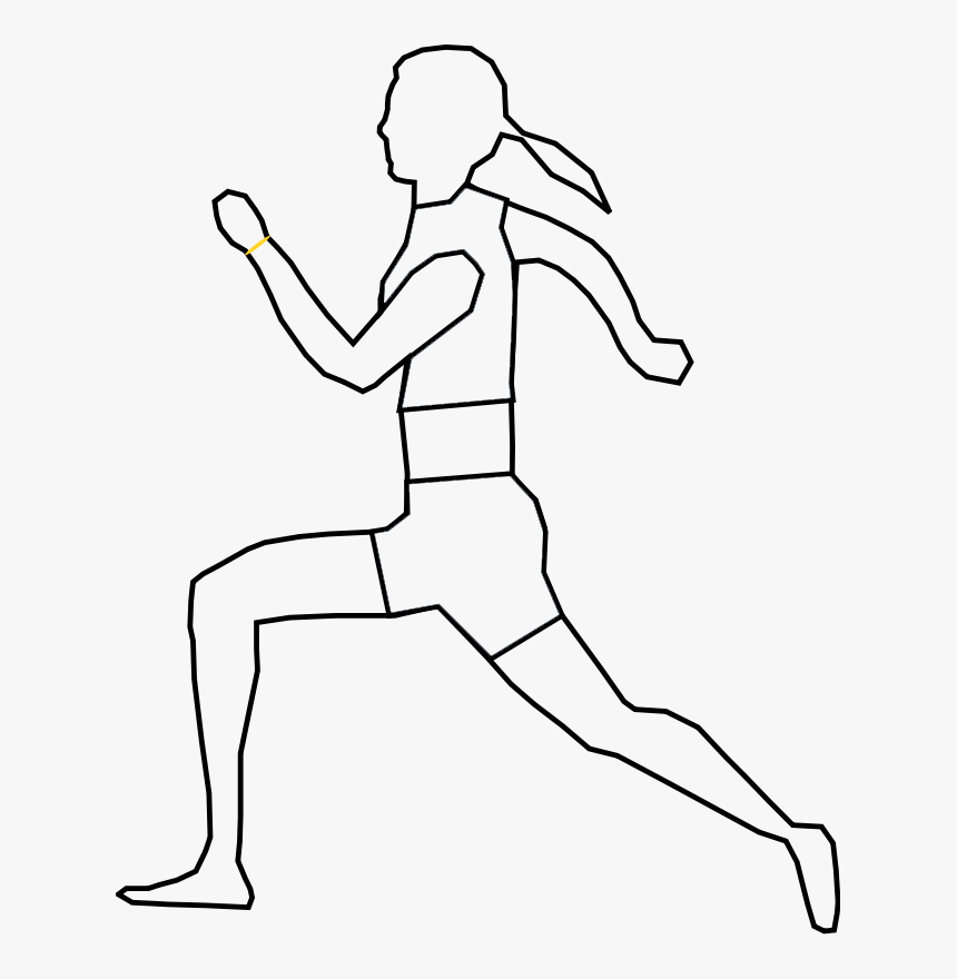 Transparent Jogging Png - Jog Coloring Page, Png Download, Free Download