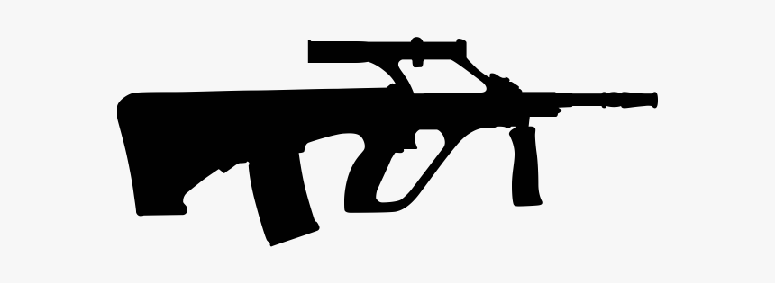 "
 Class="lazyload Lazyload Mirage Cloudzoom Featured - Steyr Aug Silhouette, HD Png Download, Free Download