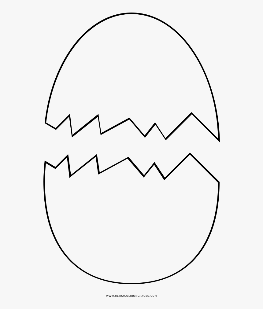 Transparent Cracked Egg Png - Circle, Png Download, Free Download