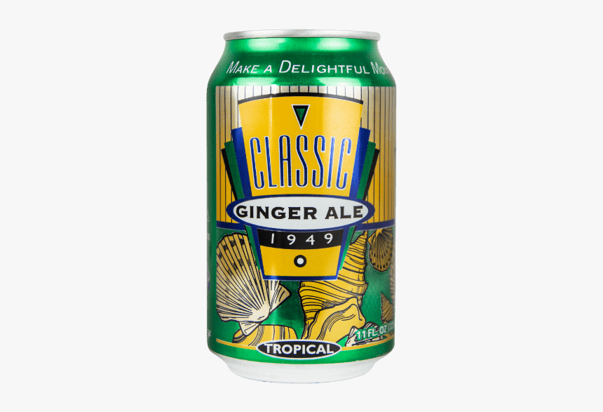 Classic Ginger Ale - Tropical Bottling Ginger Ale Classic Can, HD Png Download, Free Download