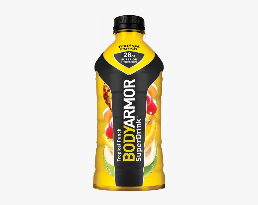 Body Armor Superdrink Tropical Punch 28 Oz - Pineapple Coconut Body Armor, HD Png Download, Free Download