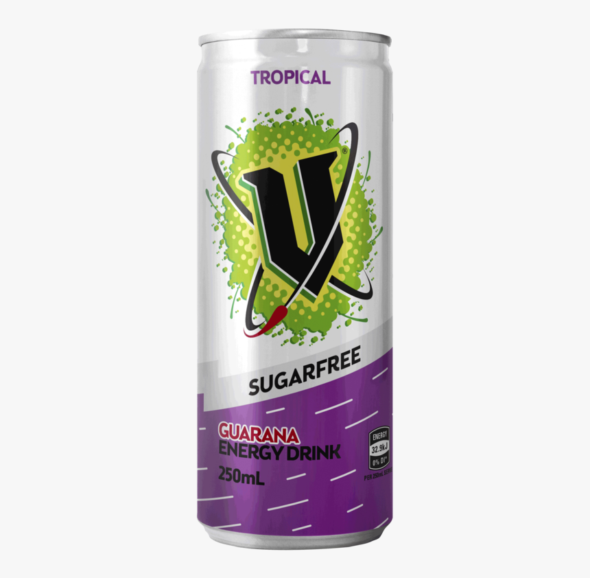 V Energy Drink Sugar Free, HD Png Download, Free Download