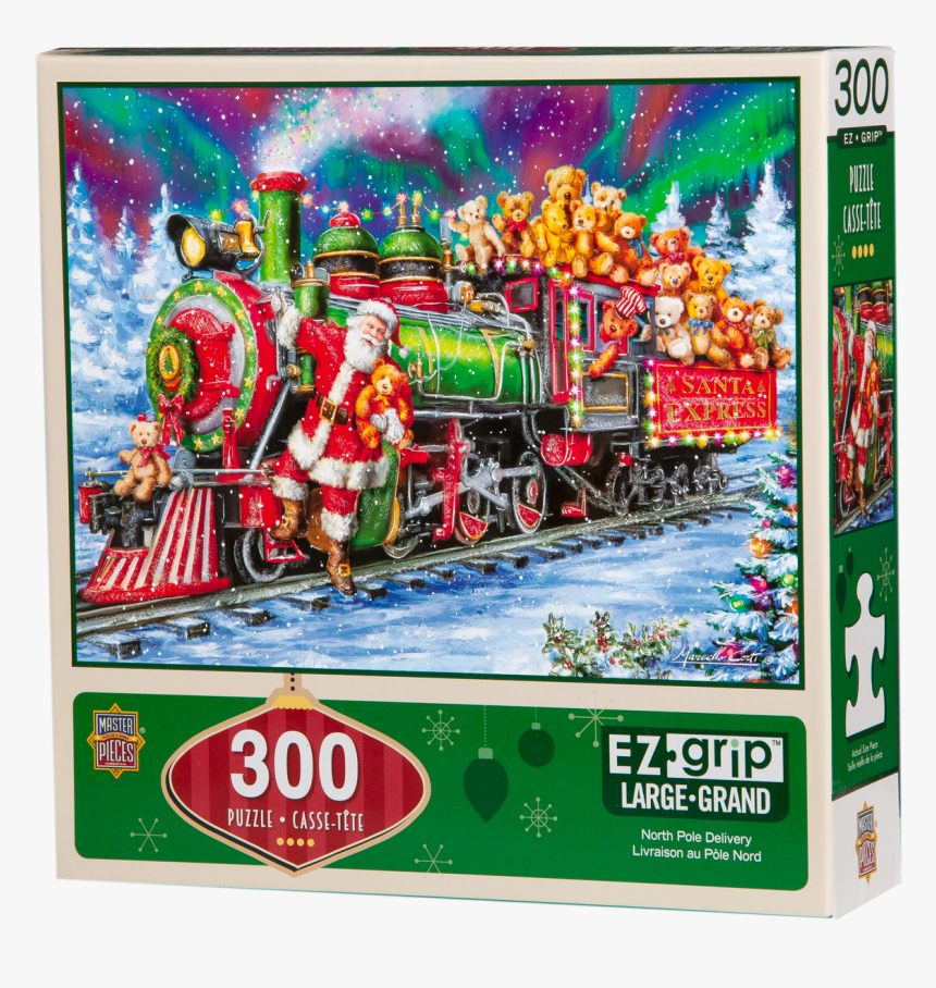 North Pole Delivery - Masterpieces Puzzle, HD Png Download, Free Download