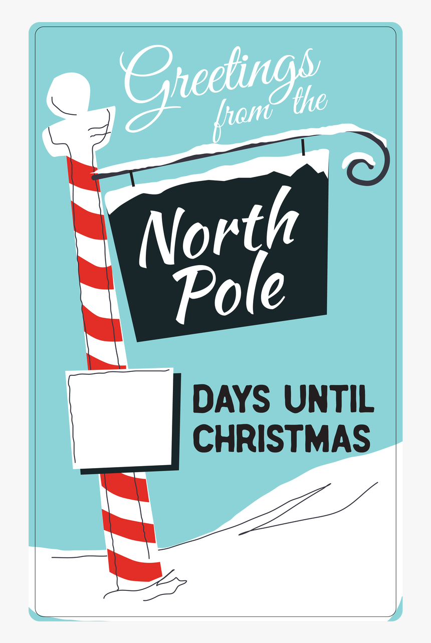 Greetings From The North Pole Print & Cut File - Ganger Dermatology, HD Png Download, Free Download
