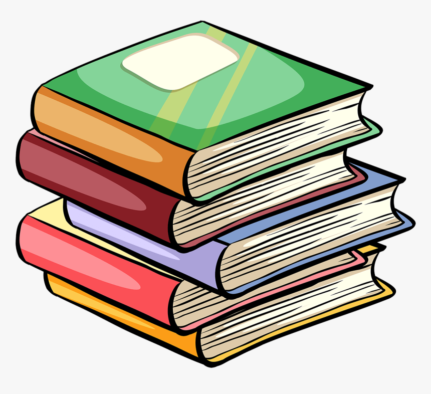 Transparent Pile Of Books Png - Books In A Pile, Png Download, Free Download