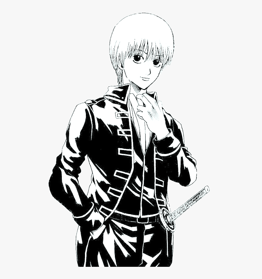 Gintama, Manga, And Okita Sougo Image - Okita Sougo Manga, HD Png Download, Free Download