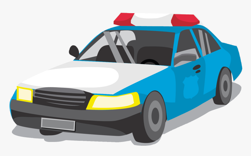 Taxi Driving Icon - Cat In A Police Car, HD Png Download, Free Download