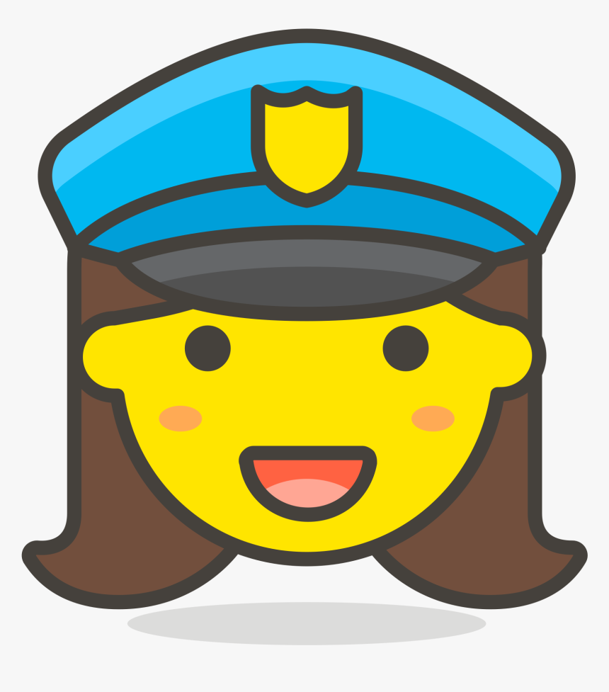 Icon Polisi Png Clipart , Png Download - Police Emoji Png, Transparent Png, Free Download