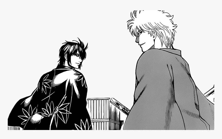 Transparent Gintama Png - Gintoki Takasugi Manga Panel, Png Download, Free Download