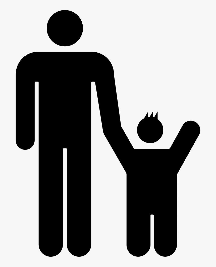 Father With Son - Father And Son Icon, HD Png Download, Free Download