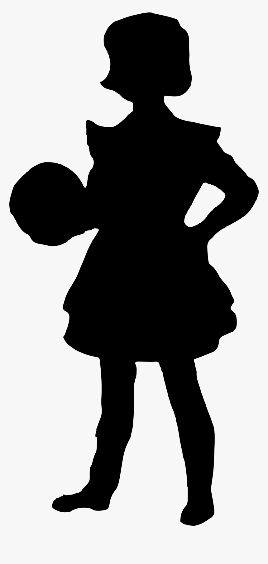 Transparent Little Girl Silhouette Png - Human Kid Silhouette Png, Png Download, Free Download
