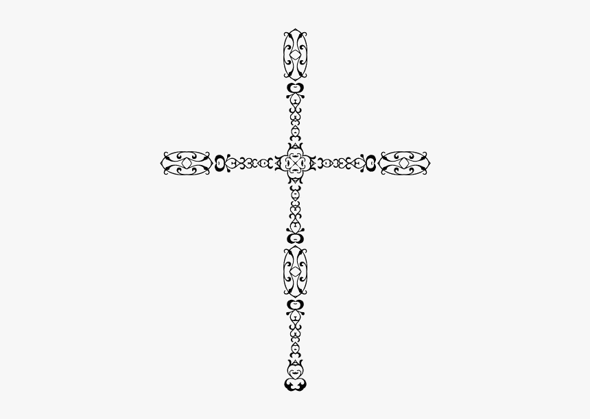 Swirl Pattern Png Transparent Images - Cross, Png Download, Free Download