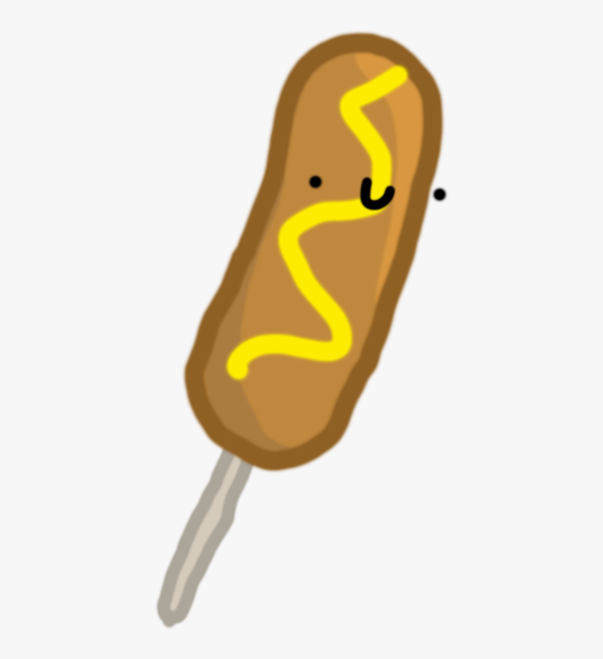 Corn Dog With A Face, HD Png Download, Free Download