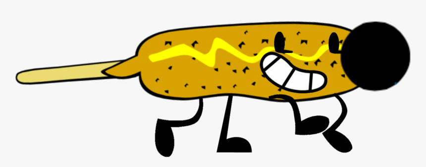 Corn Clipart Yellow Object - Corn Dog Clipart, HD Png Download, Free Download