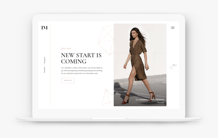 Classy Coming Soon And Landing Page Template - Classy Coming Soon Page Website, HD Png Download, Free Download