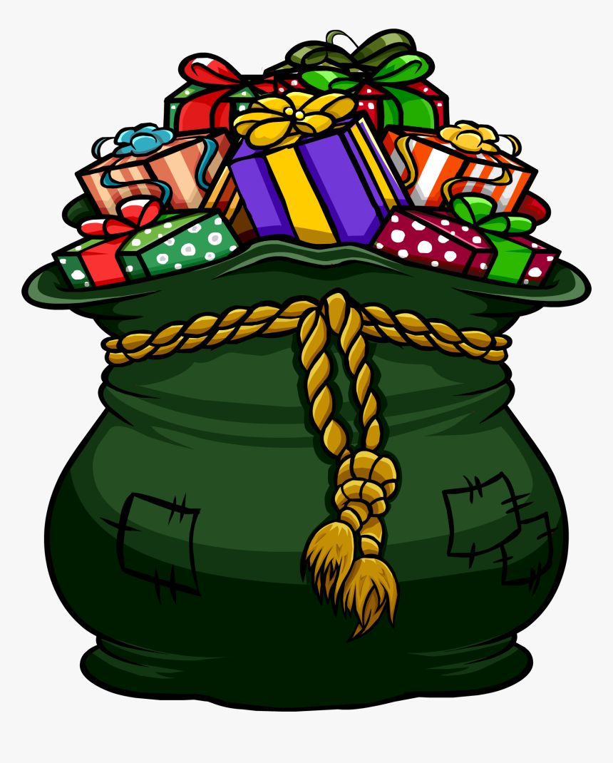 Marbles Clipart Sack - Santa's Bag Of Toys, HD Png Download, Free Download