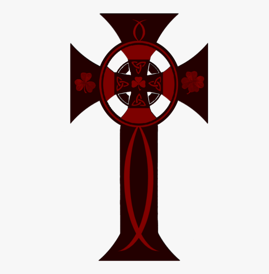 Mary Joseph And Baby Jesus Clipart - Celtic Templar Cross, HD Png Download, Free Download