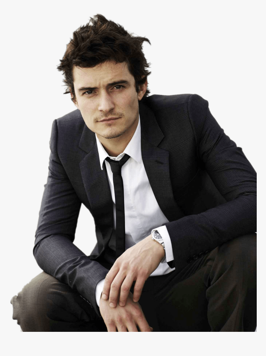 Suit Clipart Classy Man - Orlando Bloom, HD Png Download, Free Download