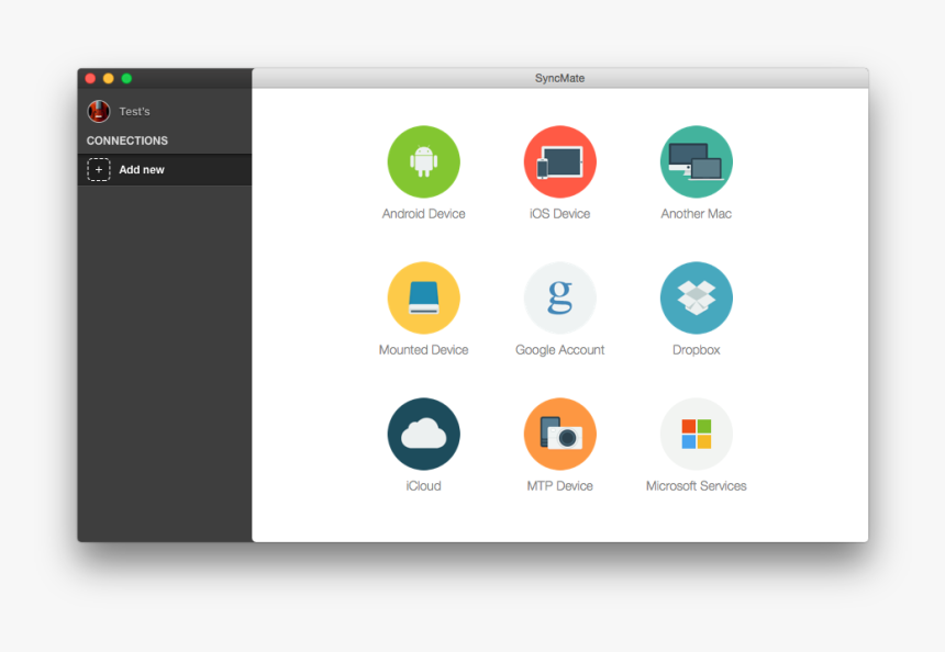 Connect Android To Your Mac - Syncmate, HD Png Download, Free Download