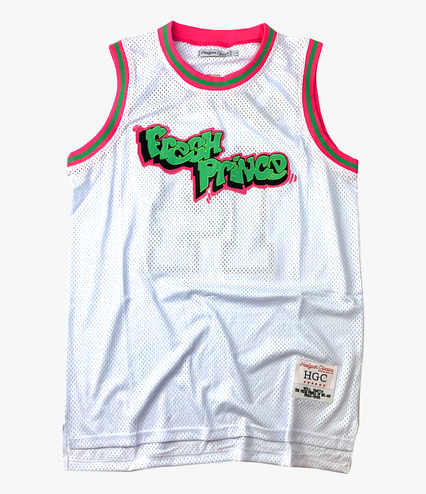 Fresh Prince White Basketball Jersey, HD Png Download, Free Download