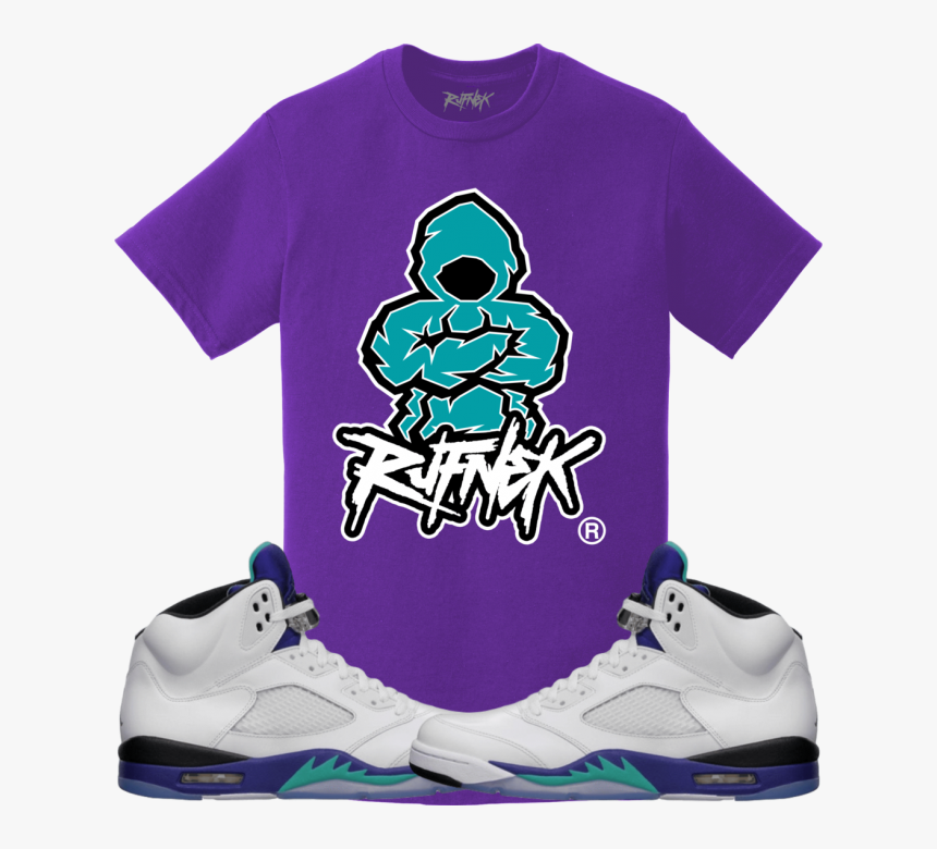 Jordan 5 Fresh Prince Sneaker Tees Shirt To Match Super - Jordan 13 Lakers Shirt, HD Png Download, Free Download