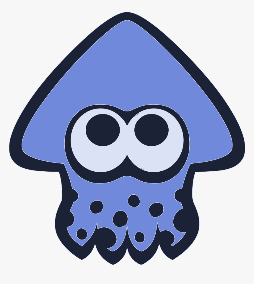 A Splatoon Squid Emote That I Made For A Couple Of - Splatoon Squid Logo Png, Transparent Png, Free Download