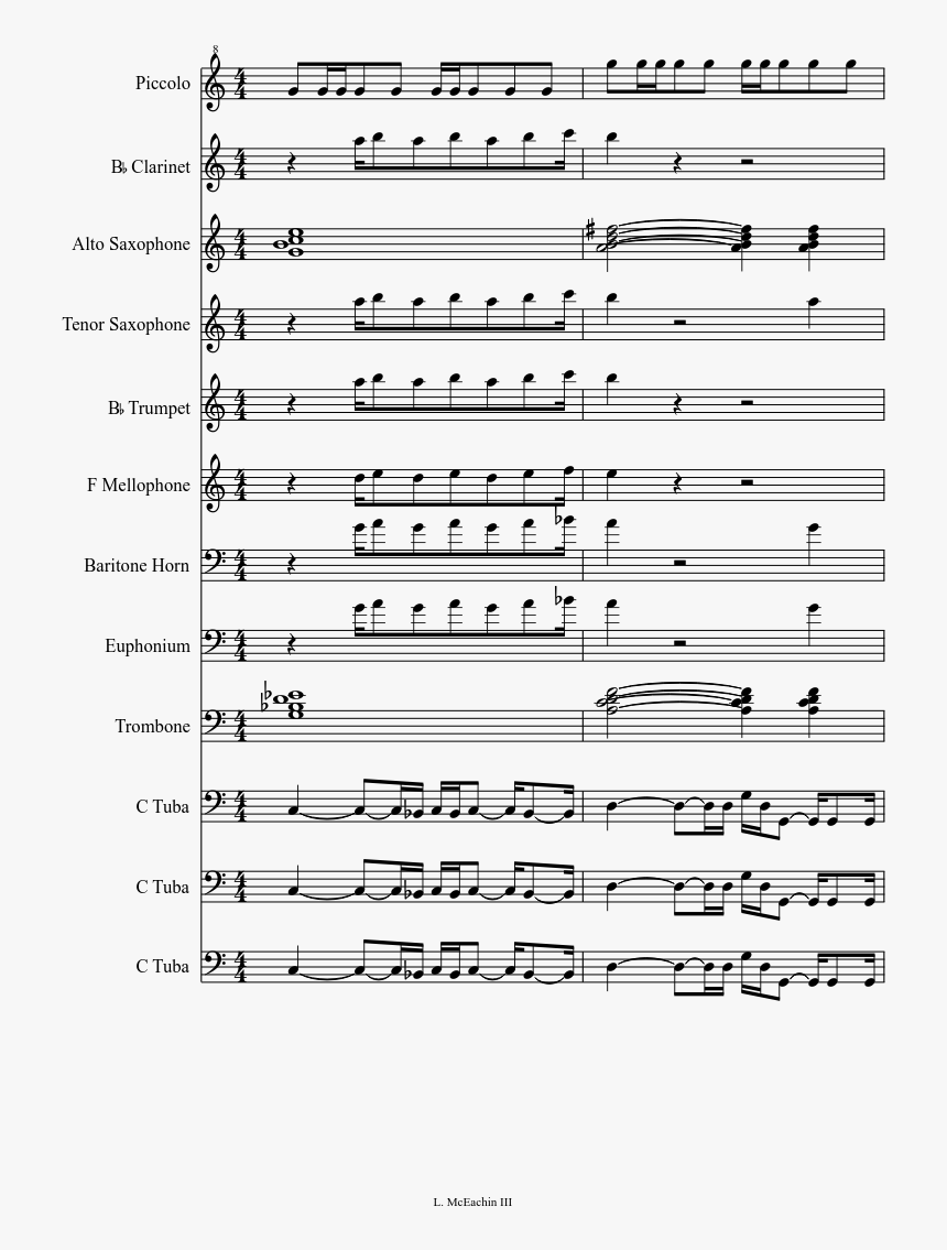 Iron Man Tenor Sax Sheet Music, HD Png Download, Free Download