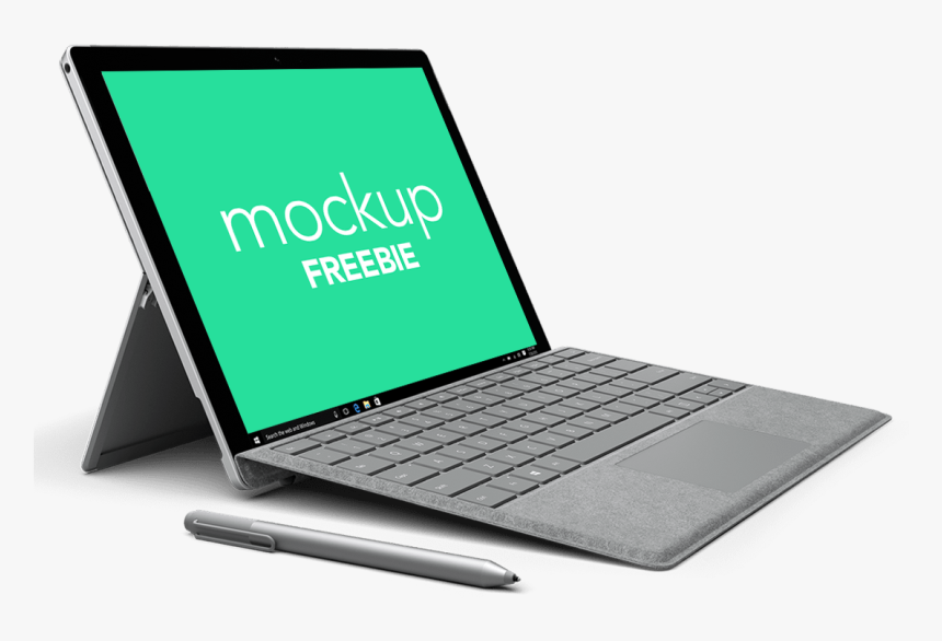 Transparent Laptop Mockup Png - Tablette Surface Pro 4, Png Download, Free Download